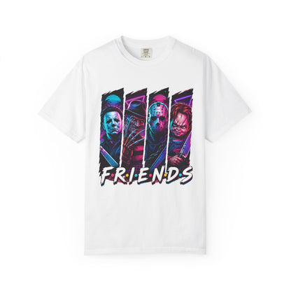 Horror Icons "Friends" Graphic T-Shirt