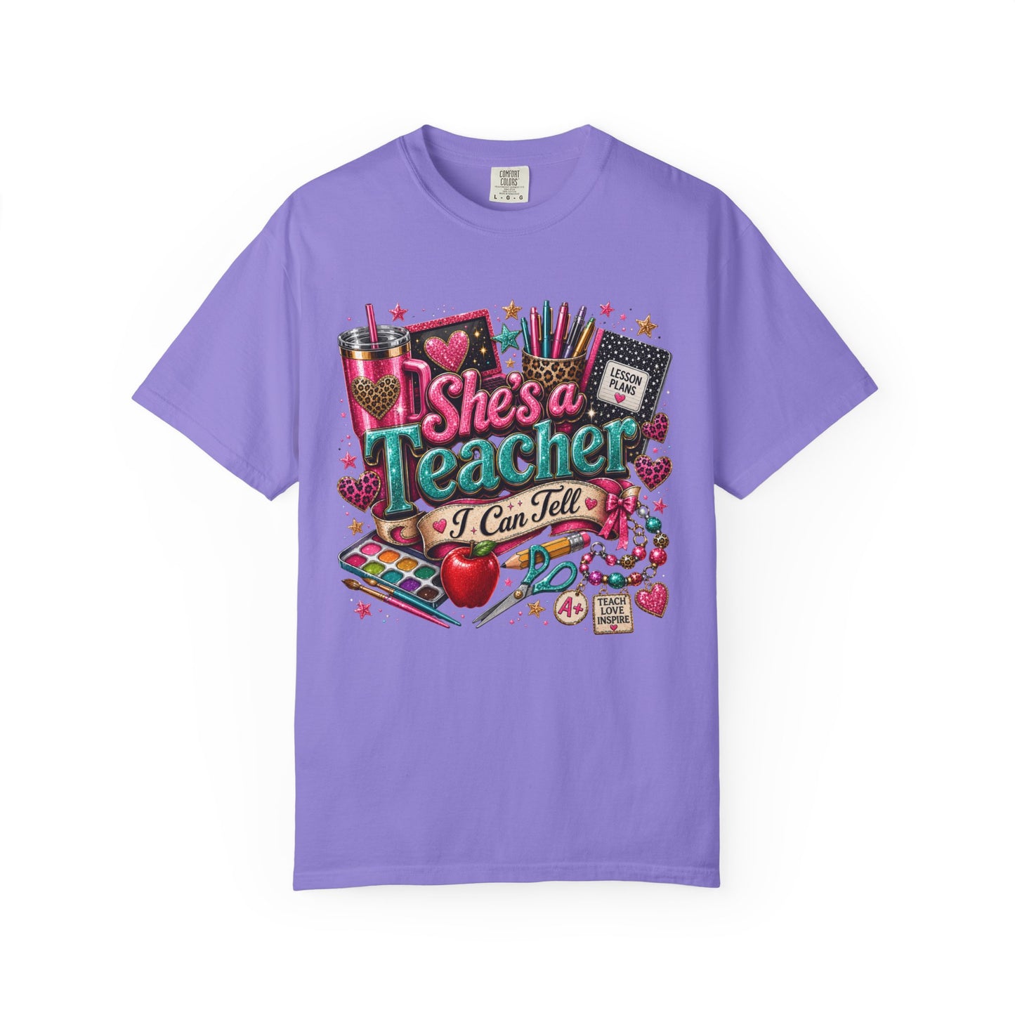"She's a Teacher I Can Tell" Texas Design 3