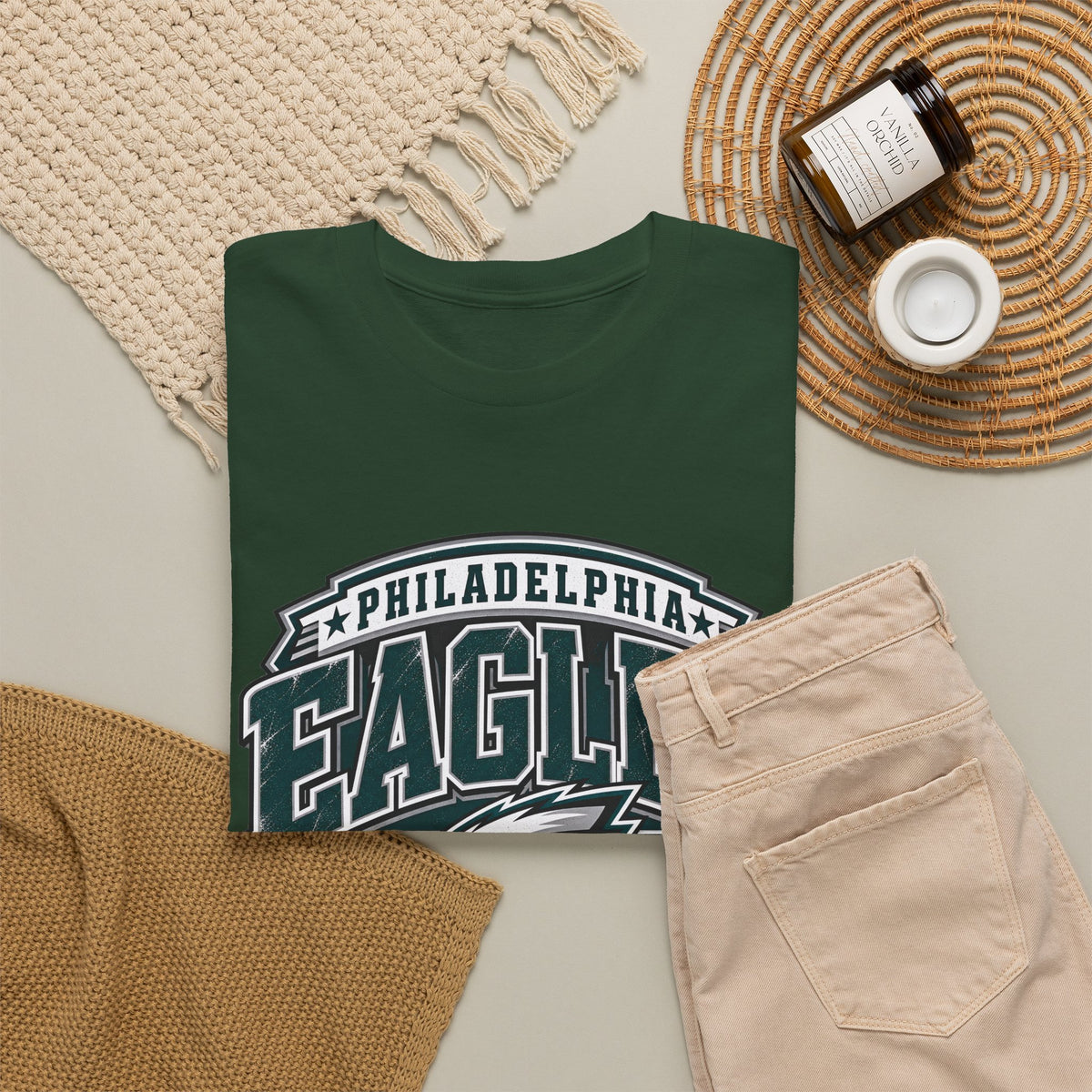 Philadelphia Eagles Vintage Logo Tee