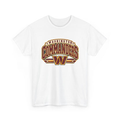 Washington Commanders — Retro W Football Tee
