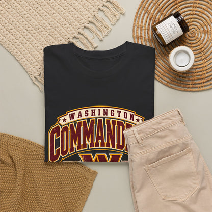 Washington Commanders — Retro W Football Tee