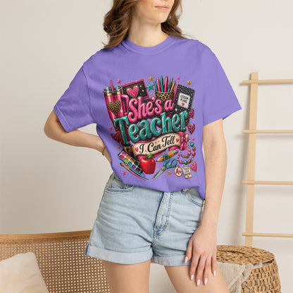 "She's a Teacher I Can Tell" Texas Design 3