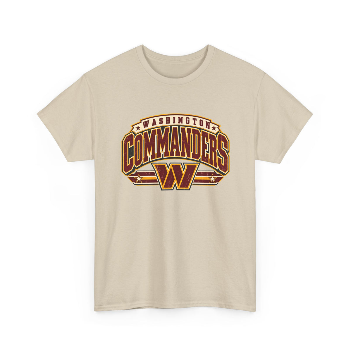 Washington Commanders — Retro W Football Tee