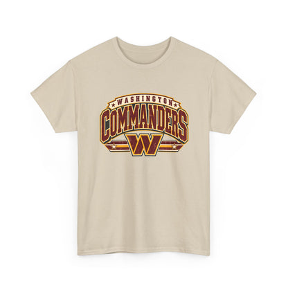 Washington Commanders — Retro W Football Tee