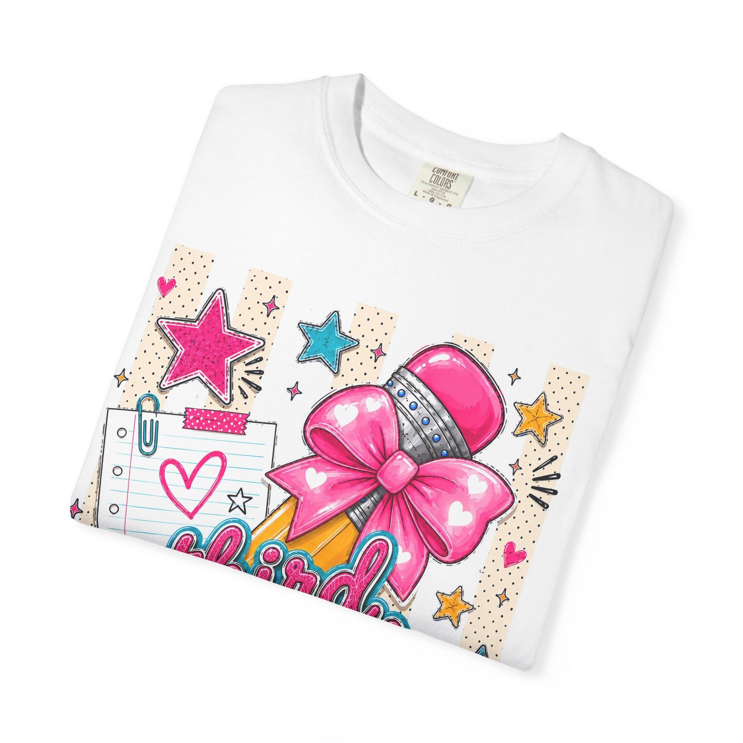 Third Grade Pencil & Microphone T-Shirt
