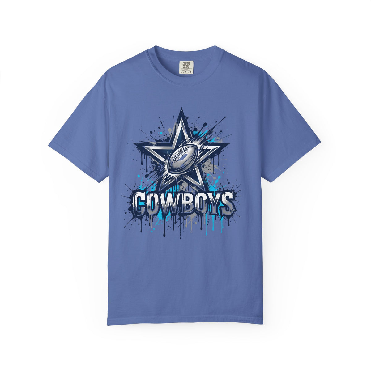 Cowboys Grunge Star T-Shirt