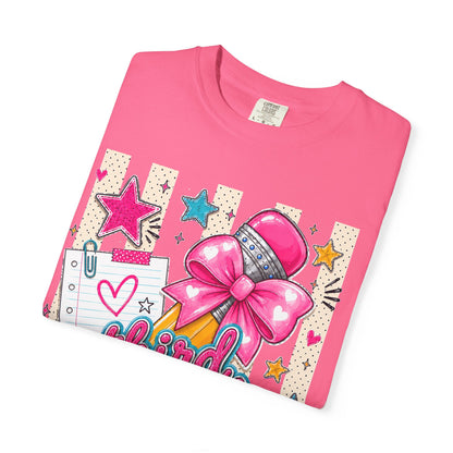 Third Grade Pencil & Microphone T-Shirt