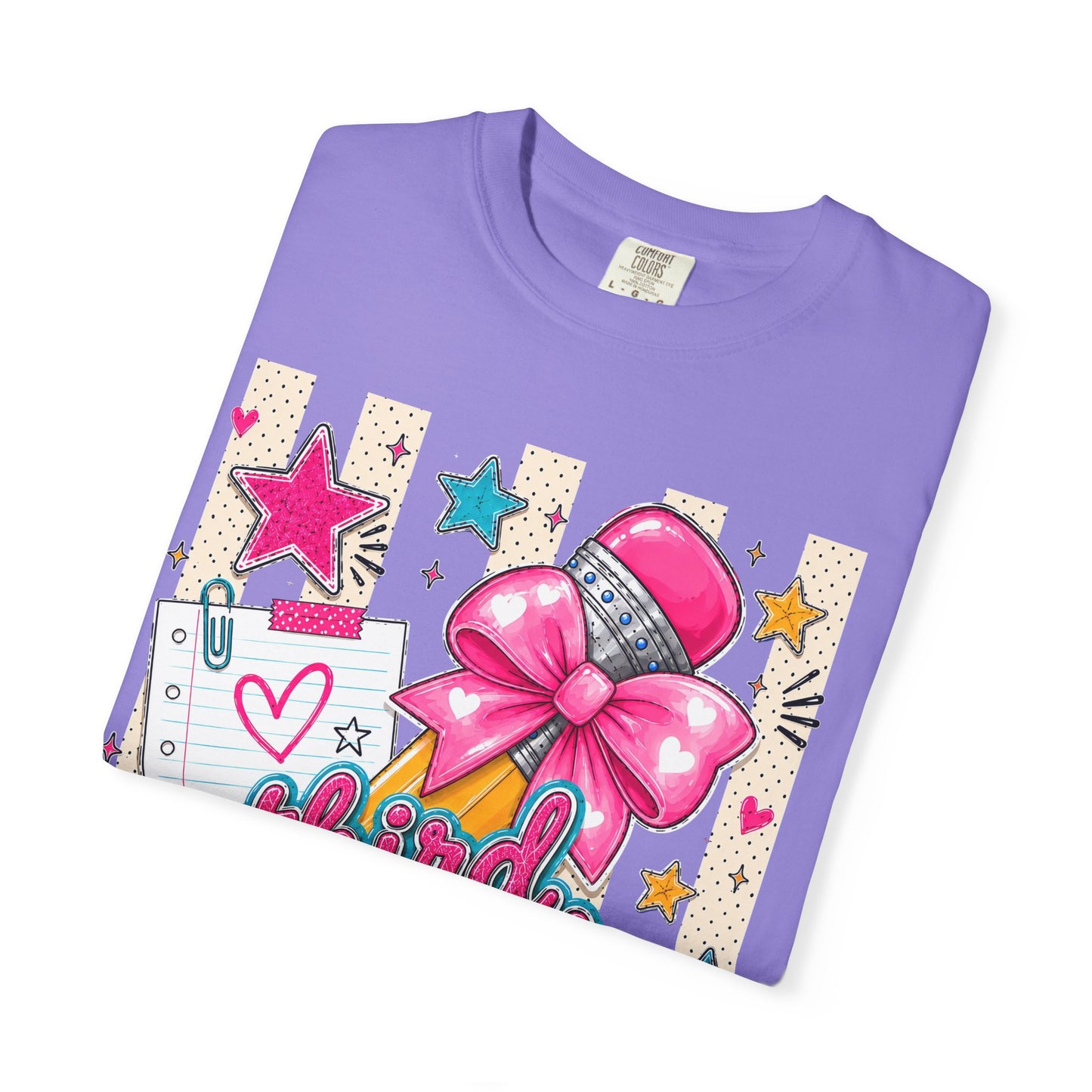 Third Grade Pencil & Microphone T-Shirt