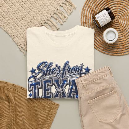 Dallas Cowboys She's FromTexas Tee