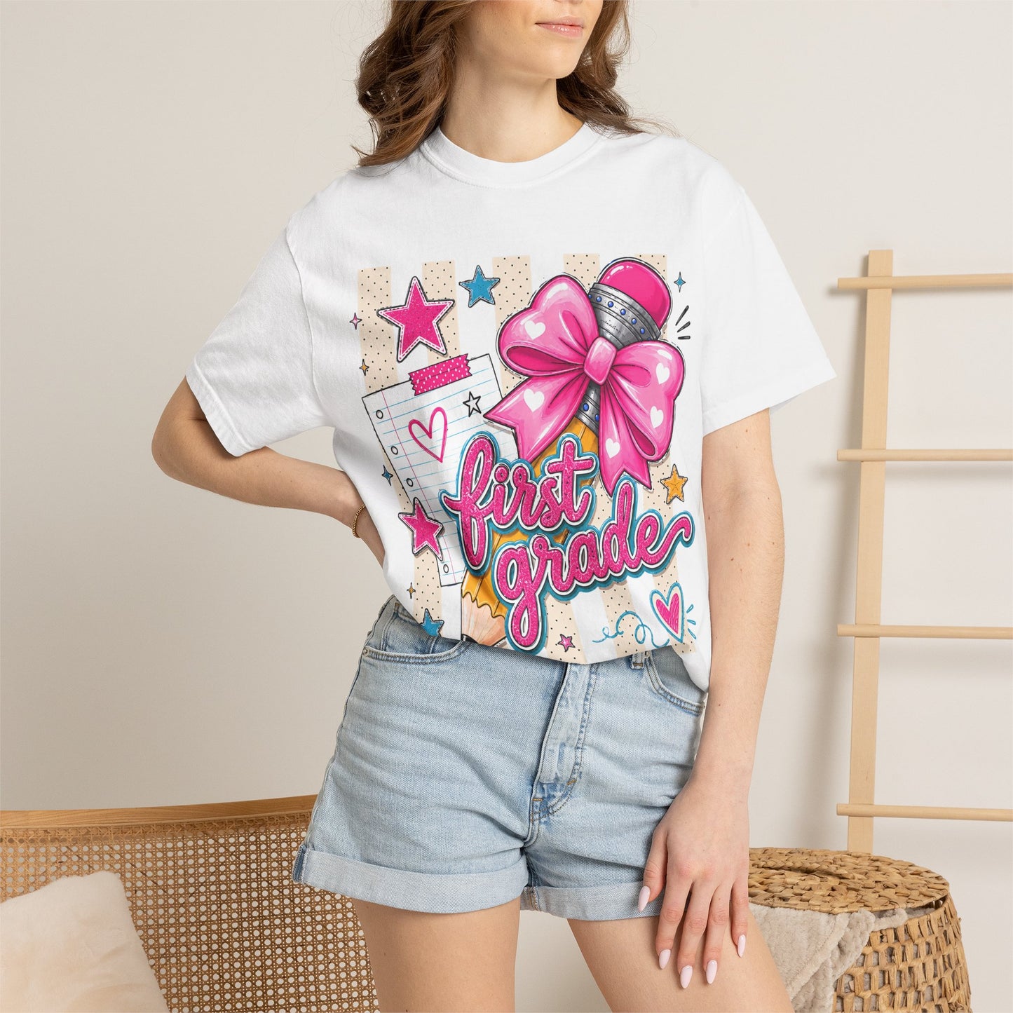 First Grade Pencil T-Shirt