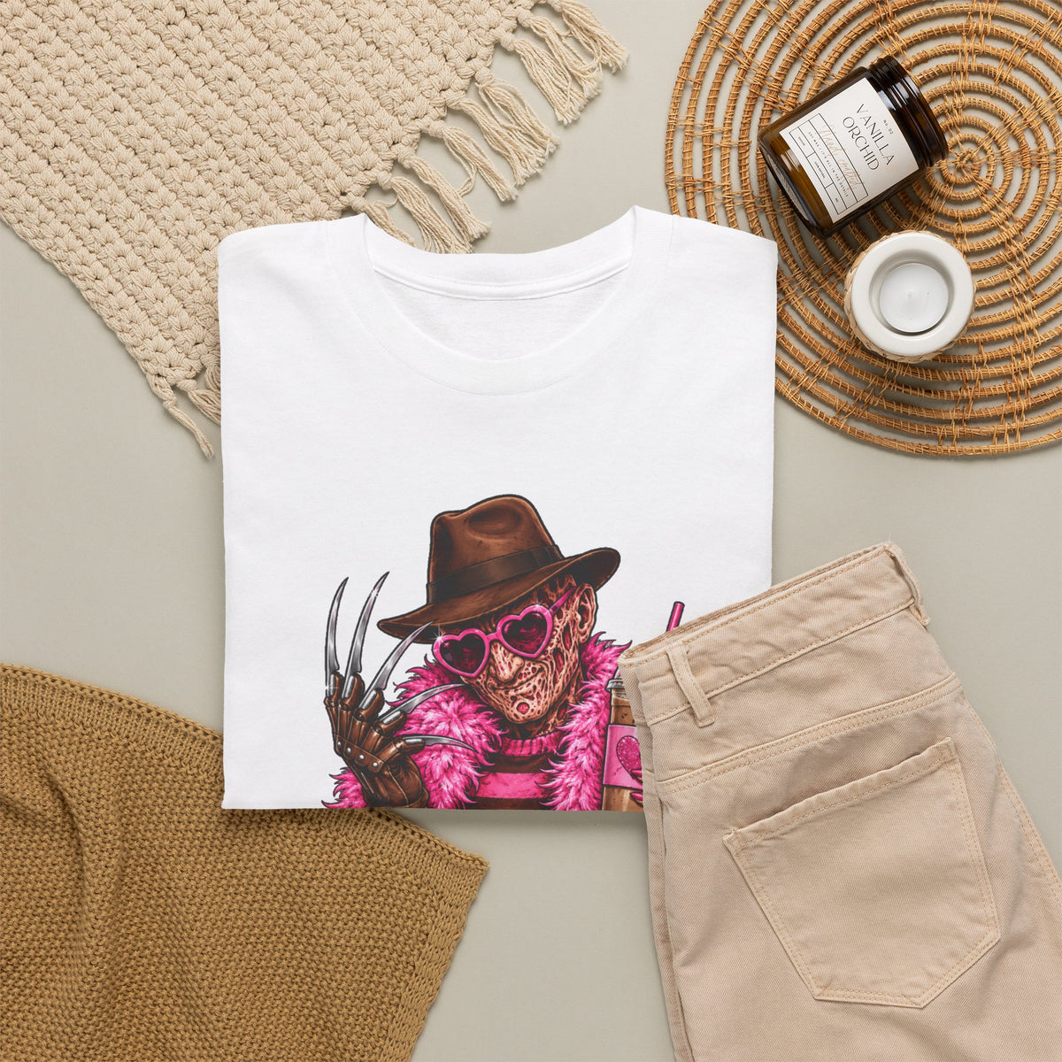 Horror Tee — "One Two, Freddy's Coming For You" Graphic T-Shirt