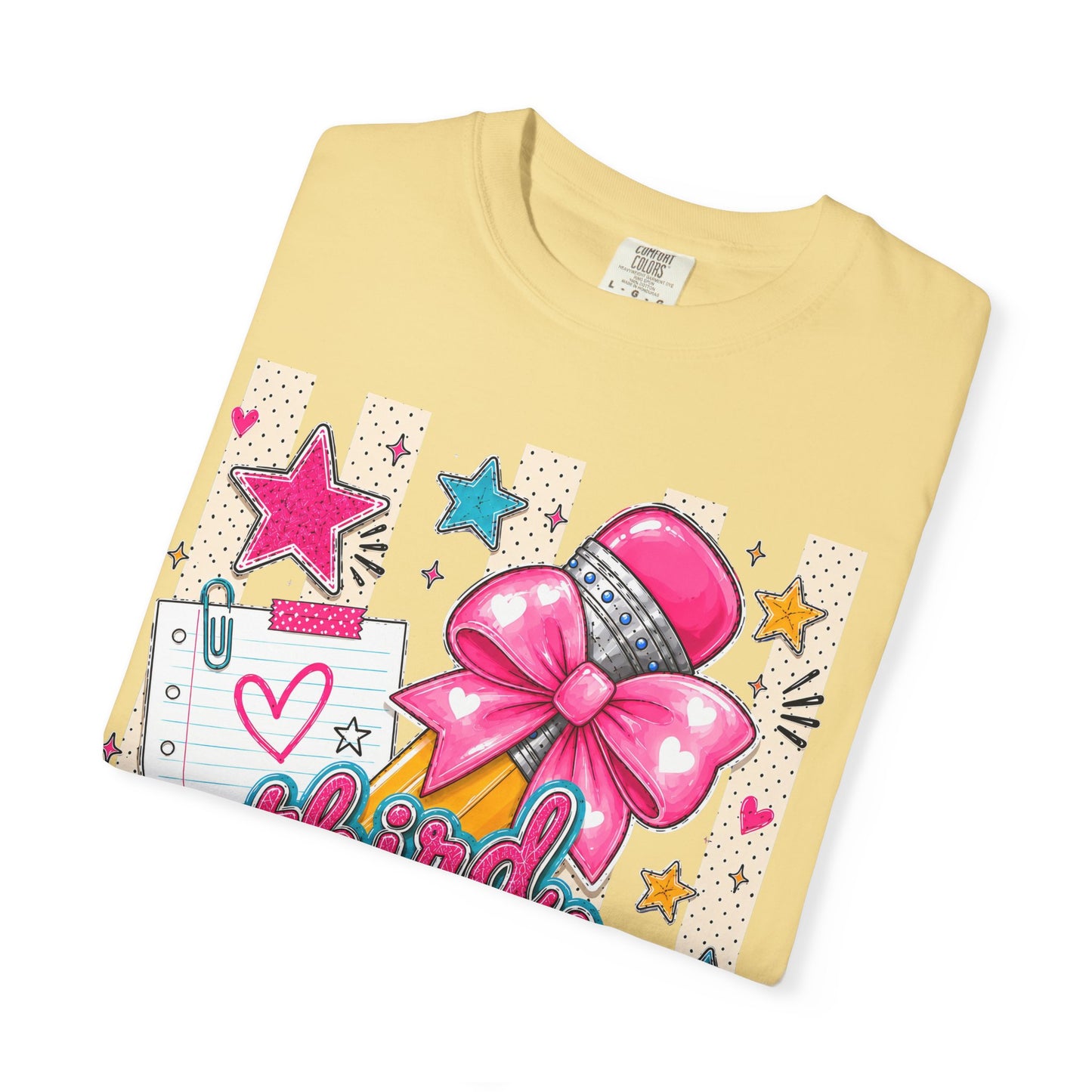 Third Grade Pencil & Microphone T-Shirt