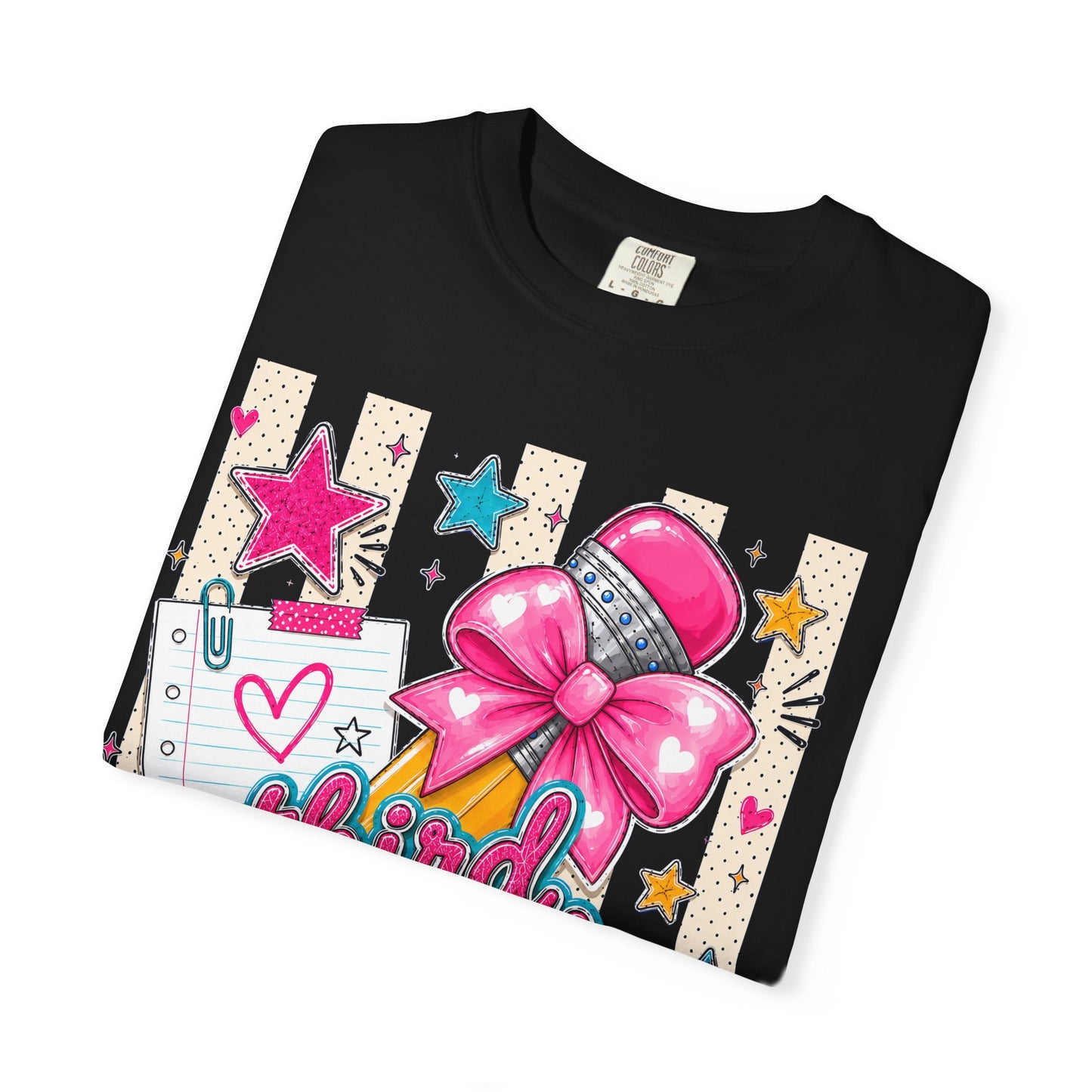 Third Grade Pencil & Microphone T-Shirt