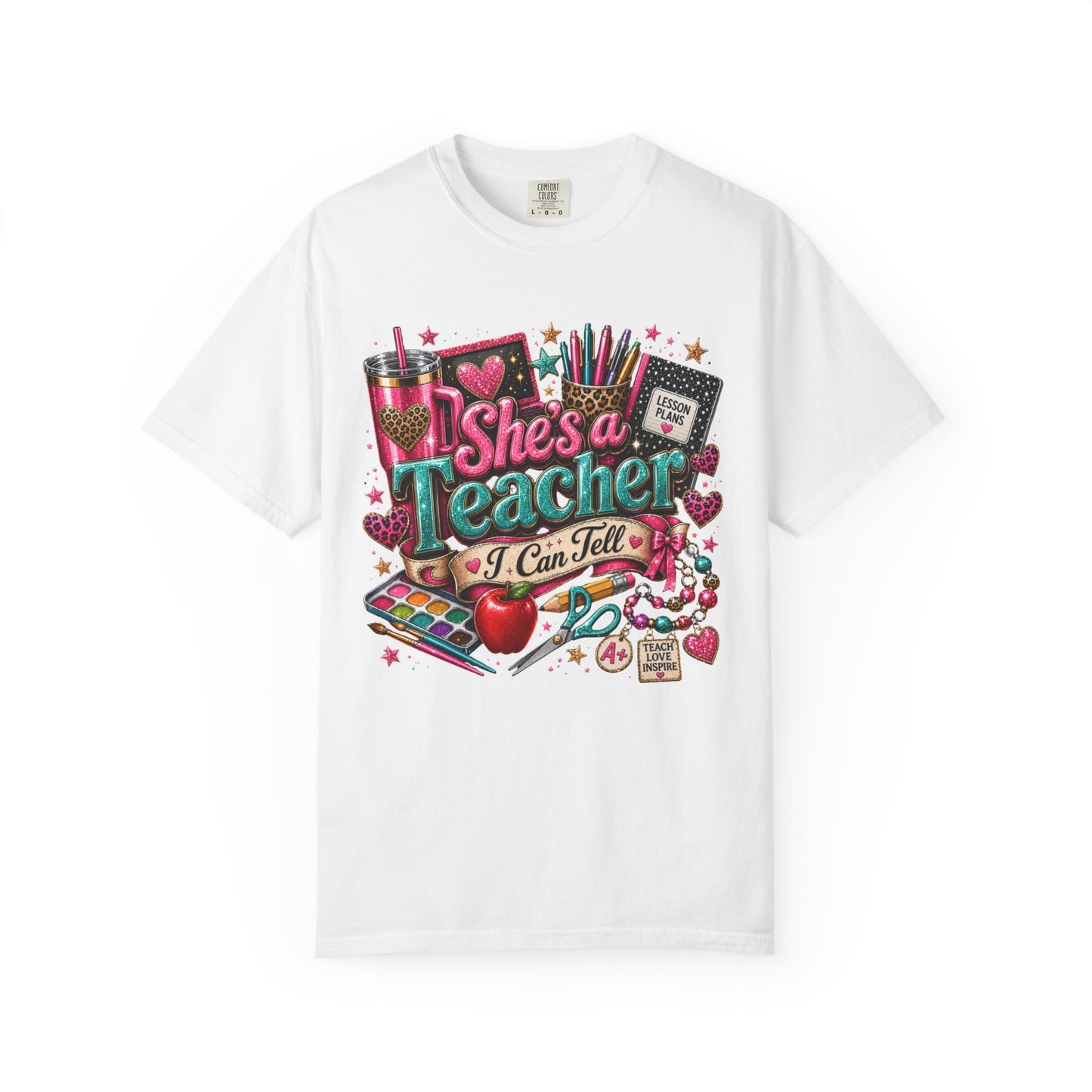 "She's a Teacher I Can Tell" Texas Design 3