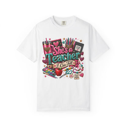 "She's a Teacher I Can Tell" Texas Design 3