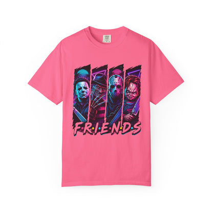 Horror Icons "Friends" Graphic T-Shirt