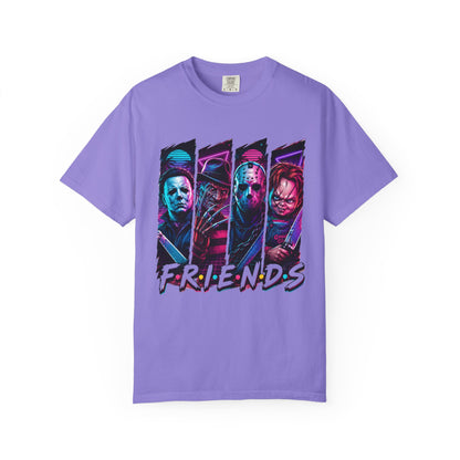 Horror Icons "Friends" Graphic T-Shirt