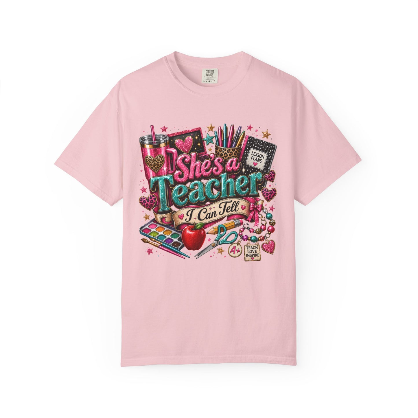 "She's a Teacher I Can Tell" Texas Design 3