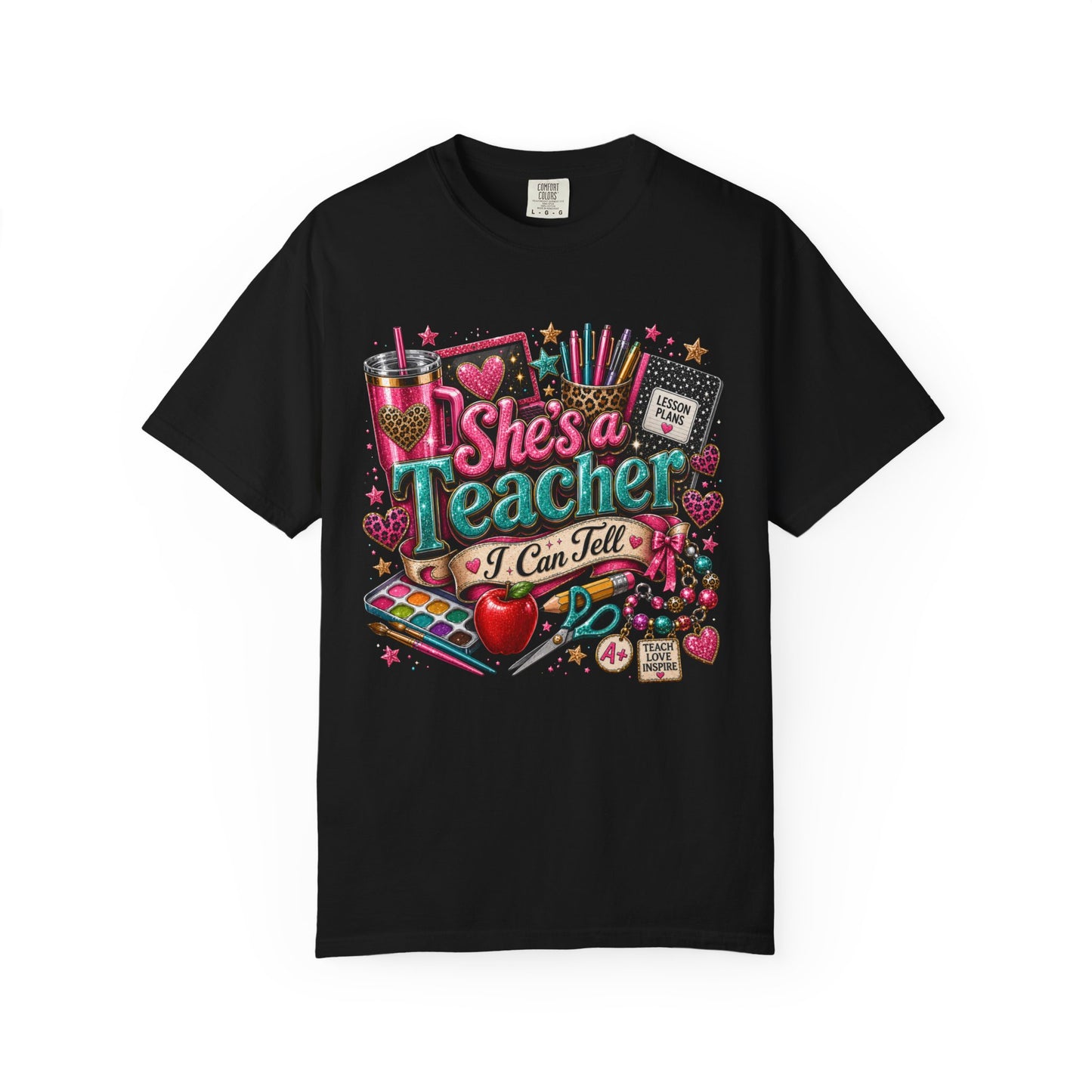 "She's a Teacher I Can Tell" Texas Design 3