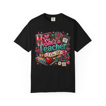 "She's a Teacher I Can Tell" Texas Design 3