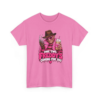 Horror Tee — "One Two, Freddy's Coming For You" Graphic T-Shirt