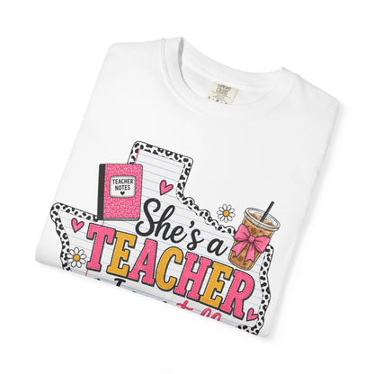 "She's a Teacher I Can Tell" Texas Design 1