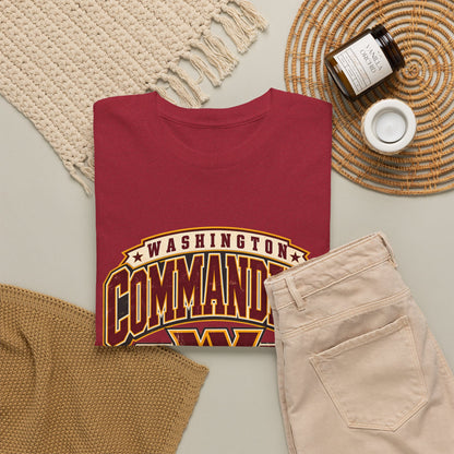 Washington Commanders — Retro W Football Tee