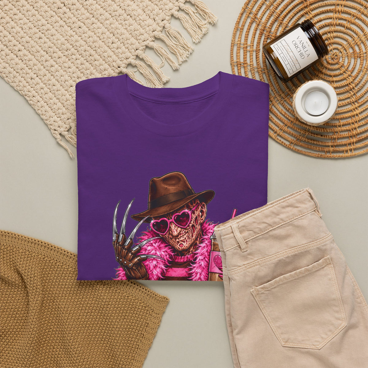 Horror Tee — "One Two, Freddy's Coming For You" Graphic T-Shirt