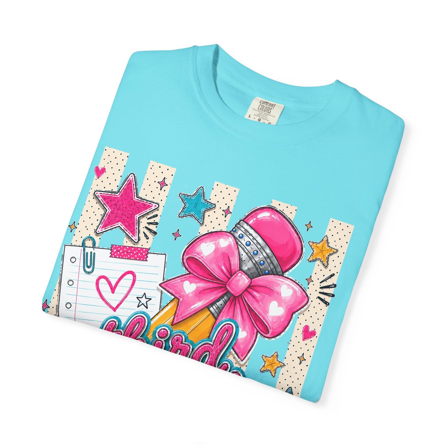 Third Grade Pencil & Microphone T-Shirt