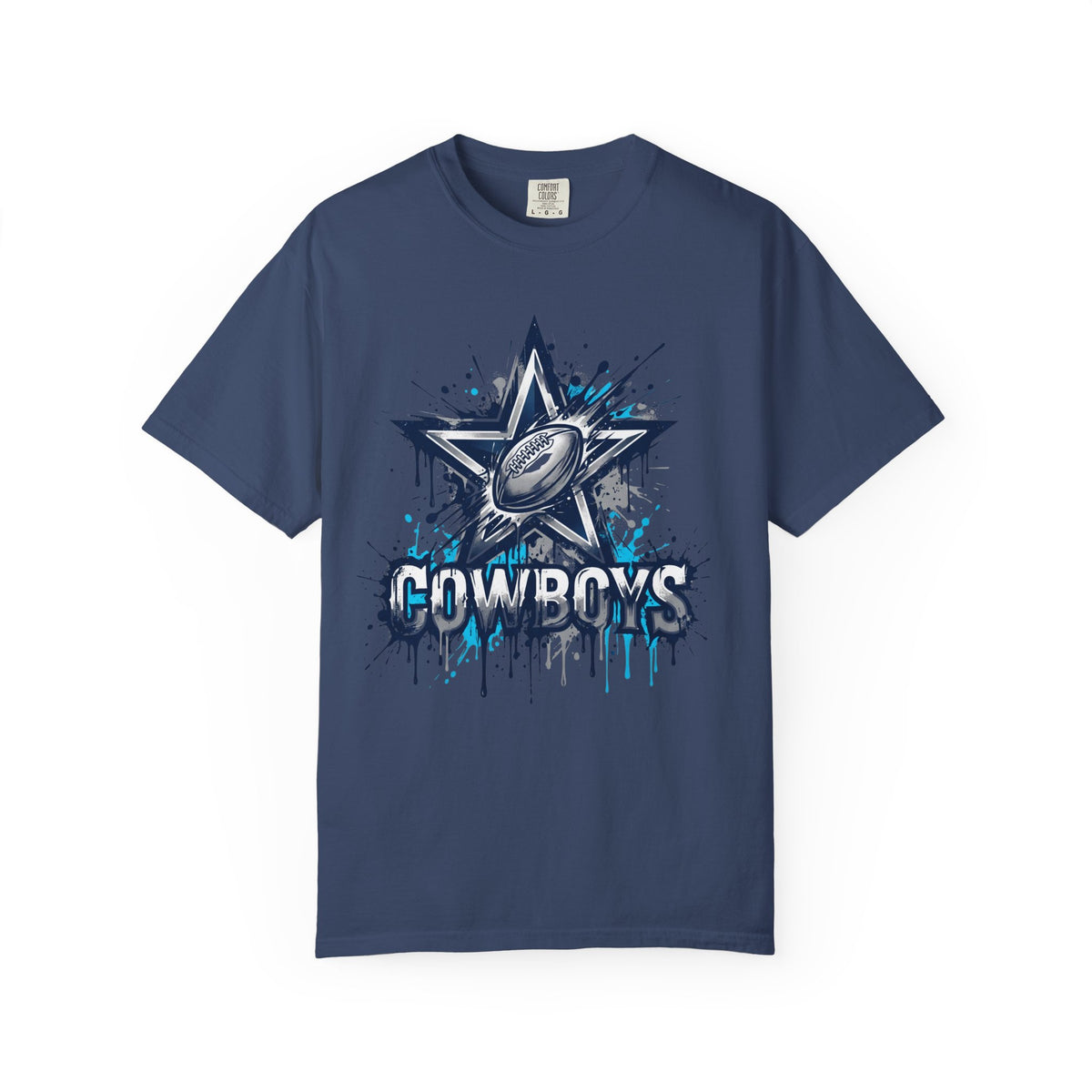 Cowboys Grunge Star T-Shirt
