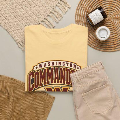 Washington Commanders — Retro W Football Tee