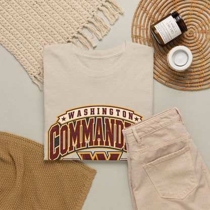 Washington Commanders — Retro W Football Tee
