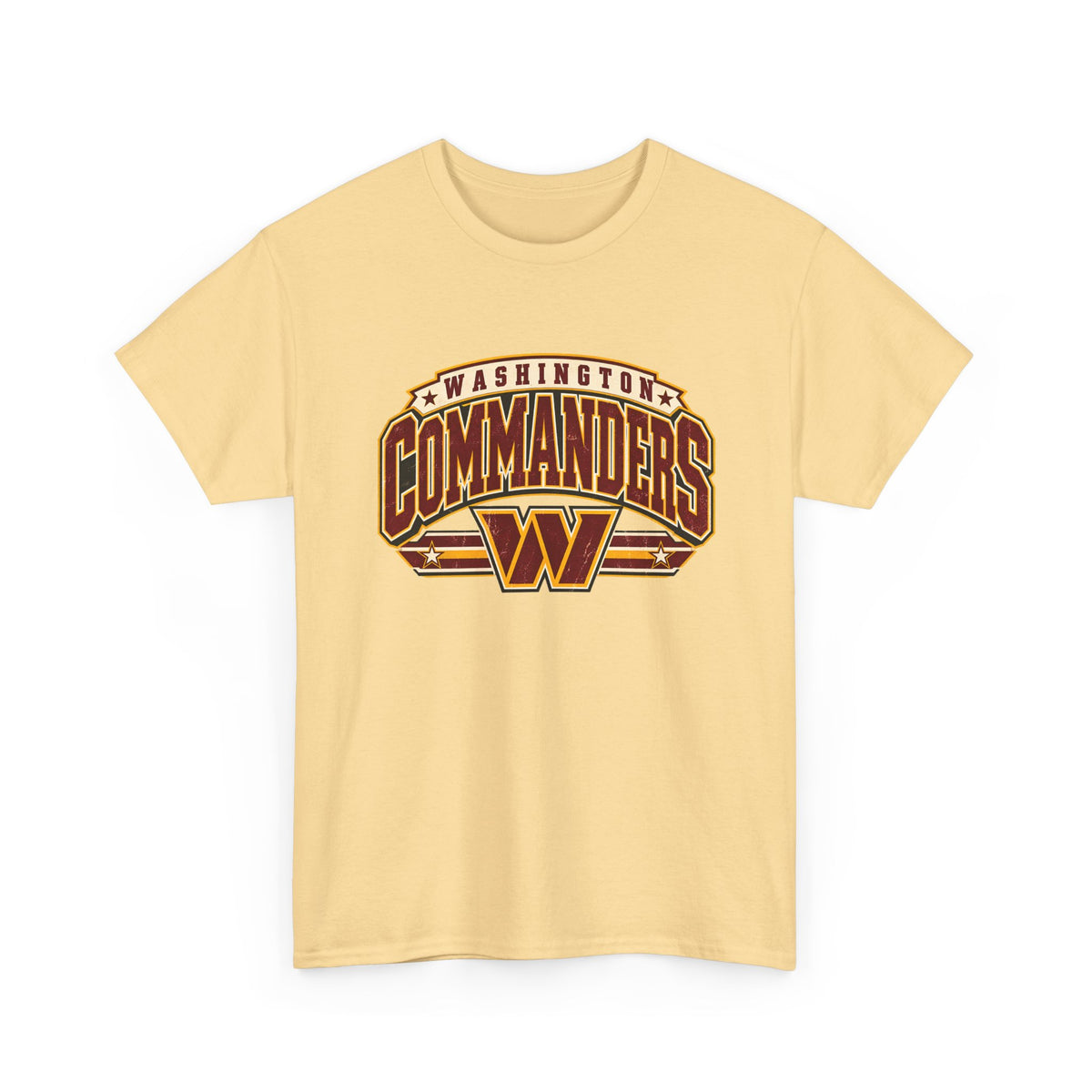 Washington Commanders — Retro W Football Tee