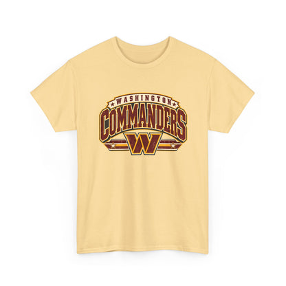 Washington Commanders — Retro W Football Tee