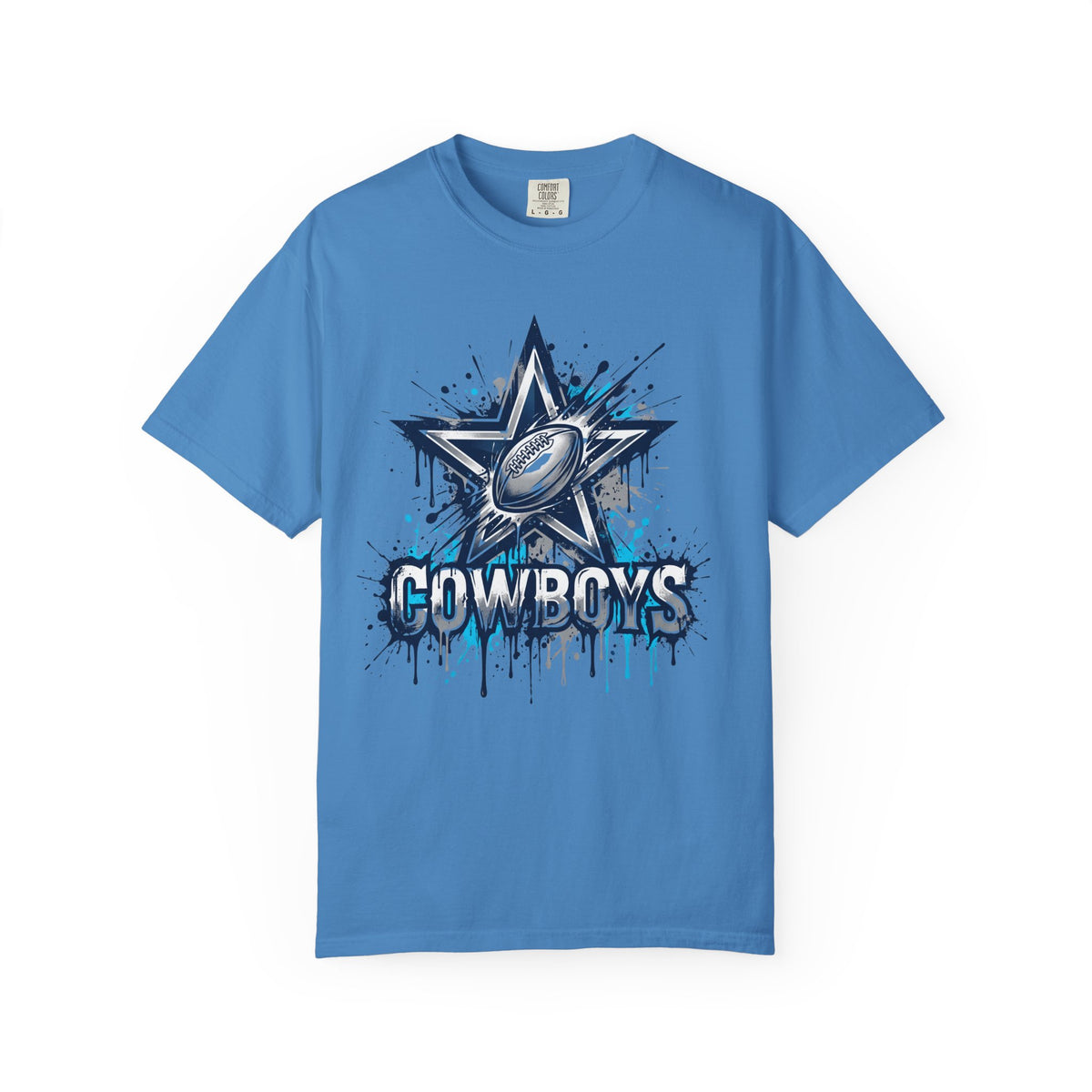 Cowboys Grunge Star T-Shirt