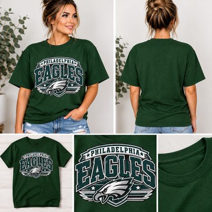 Philadelphia Eagles Vintage Logo Tee